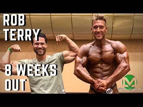Rob Terry, 8 weeks out!!! Natural Olympia Update