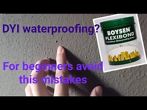 DIY Wall Waterproofing Using Boysen Plexibond for Beginners