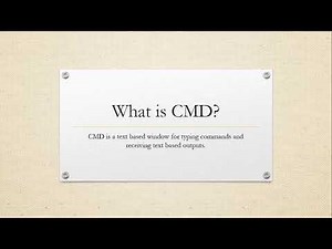 Introduction to CMD (Amharic)