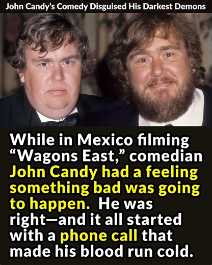 302K views · 7.8K reactions | While in Mexico filming “Wagons East,” John Candy had a feeling something bad was going to happen. He was right—and it all started with a phone call that made his blood run cold. | Factinate | Facebook