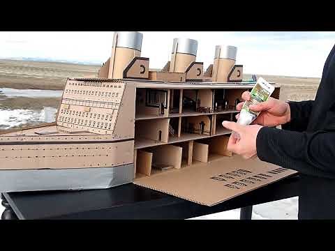 Cardboardia ships - how they are built!!