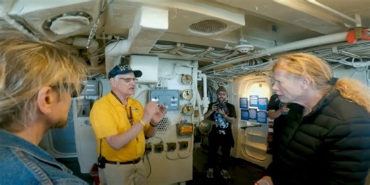See Video Recap Of MEGADETH's Visit To USS Lexington
