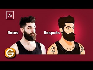 Illustrator Tutorial | Cómo vectorizar una Fotografía (sin tablet, solo mouse)