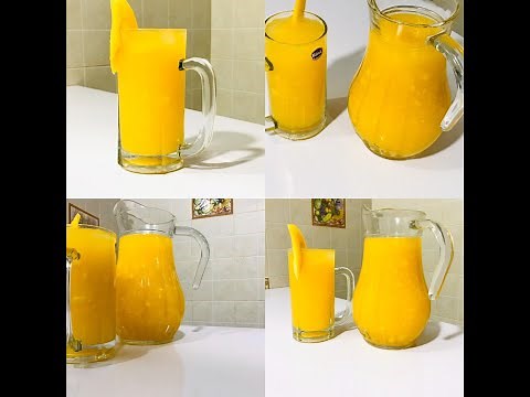 How to make Mango Pulp Juice without blender