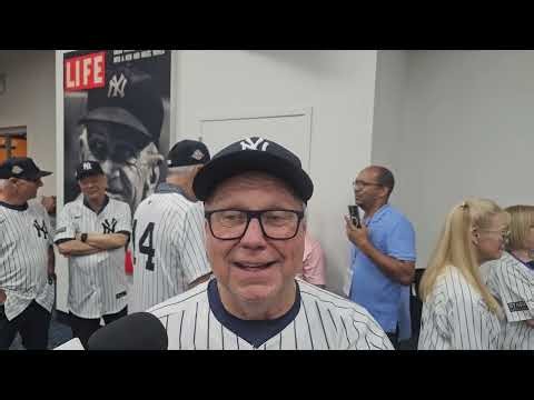 Yankee Great Brian Doyle on Transition To Post Baseball at Old Timers Day 2024