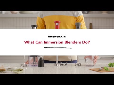 What Can Immersion Blenders Do?