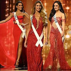 See Miss Universe Contestants Dazzle on Stage in Evening Gown and Swimwear Competition Photos