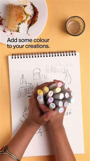 What Happens When You Connect Random Drawings? 🎨