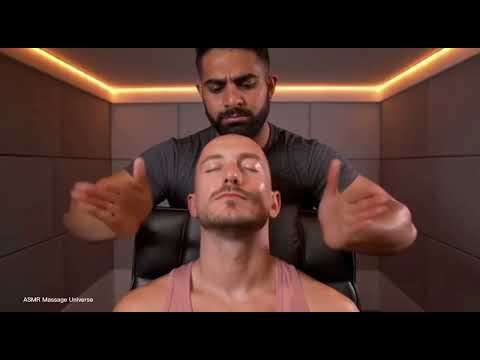 The Most Relaxing Head Massage ASMR, Tension Release in 5 minutes, Neck crack, Guaranteed Sleep, ai