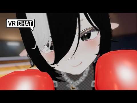 The sweet girl show your nightmares VRchat POV BOXING