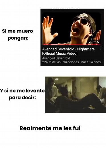 si #avengedsevenfold #nightmare #rock #heavymetal