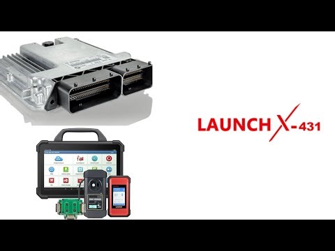 PROCEDURE CLONE ENGINE ECU VOLKSWAGEN MG1CS011 LAUNCH X431 PAD 7 XPROG3 SMARTLINK MCU3 ADAPTER