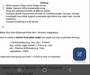 Multiple AssignmentsWrite Learner's Diary on the bridge cours... | Filo