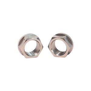 [Hot Item] Custom Size Titanium M5 M6 M7 M8 M10 Flanged Nuts for Motorcyles