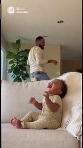 This baby taking fun of father🤣🤣🤣 #baby #funnyreels #babyfunnyvideo #babiesoftiktok #toddler | Cool baby