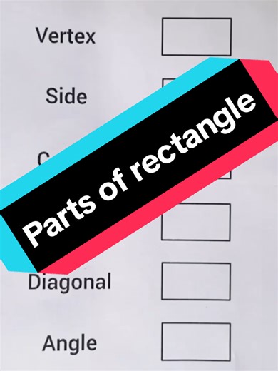 Parts of rectangle #mathematics #tutorial #ethiopian_tik_tok🇪🇹🇪🇹🇪🇹🇪🇹