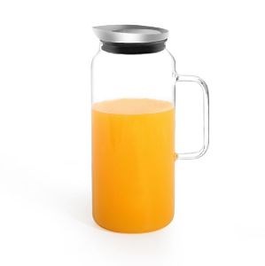 [Hot Item] 1.2L High Borosilicate Glass Beverage Water Pot for Home Daily Drinking Glass Pot