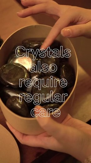 Crystal also requires regular care 🎊 #crystaltok🔮 #7colorcrystals #crystalpalace