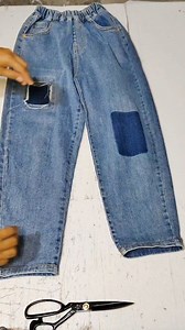 1.2M views · 7.1K reactions | Diy jeans recycling alteration of old clothes #diy #transformation #sewing #tutorial #trend | CJ | Facebook