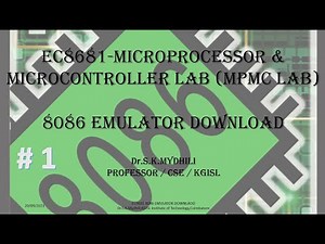 8086 இமுலேட்டர் பதிவிறக்கம் -தமிழில் II 8086 EMULATOR DOWNLOAD - INSTALL- STEP BY STEP II