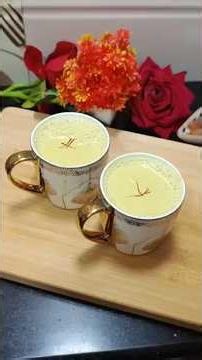 Kesar Badam Milk Recipe | Perfect Monsoon Drink | Immunity Boosting Drink