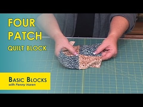 Four Patch Block a simple technique for perfect blocks