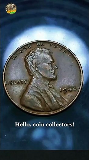 1944 Lincoln Wheat Penny: The Hidden Treasure You Might Have!#coin #silverdollar #coinage #rarecoins