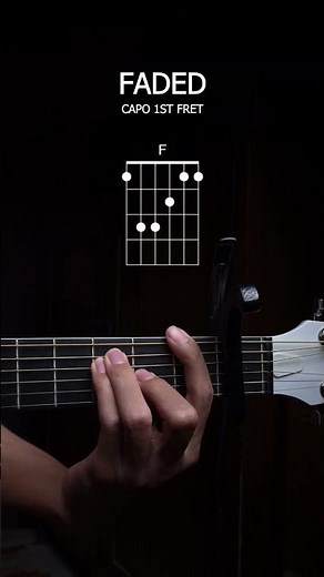 Alan Walker - Faded | Guitar Chord Tutorial
