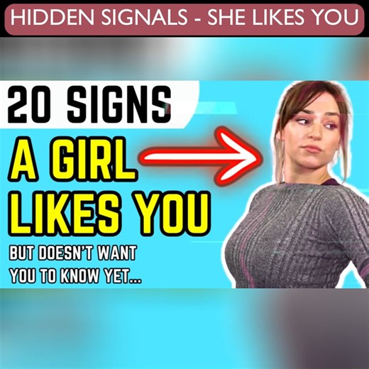 20 Signs She Likes You But Is Trying Not To Show It (MEN MISS THESE) Learn how to know if a woman likes you but is trying not to show it. In today's video we're going to be discussing 20 signs that reveal if a girl likes you but is trying to keep things hidden for the time being. Hey there, it's Anna. Have you ever sensed that someone might have feelings for you, but they're holding back? Today, we're exploring the subtle yet telling signs she likes you but is trying hard not to show it. It's al