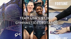 A look inside Team USA’s $3,000 gymnastics leotards.