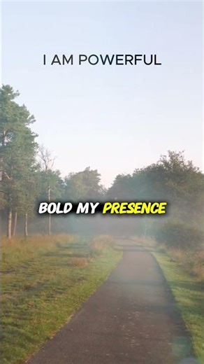 I AM Powerful Confidence for a New Day | 60 seconds