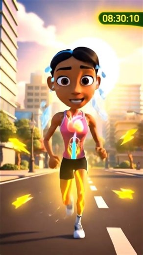 What Would Happen If You Run Non-Stop for 12 Hours? #youtube #subscribe #aivideo #shorts #fyp