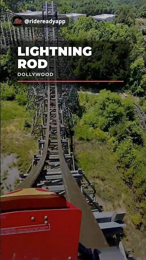 Lightning Rod POV: Dollywood's Fastest Coaster (73 MPH)