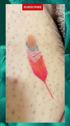 How to put a temporary tattoo | #tattooshorts