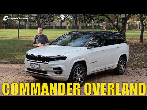Avaliação: Jeep Commander Overland Diesel 4X4 - Versão mais completa