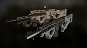 AR 15 Beowulf Hera Custom Rifle - Buy Royalty Free 3D model by Akinaro