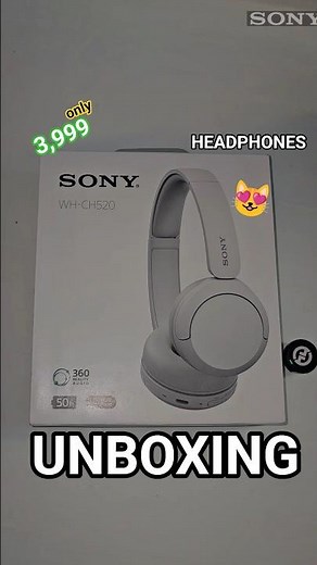 Sony WH-CH520 Unboxing & Review | Best Wireless On-Ear Bluetooth Headphones Under ₹5000 #sonywhch520