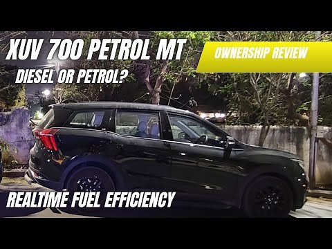 2025 Mahindra XUV 700 Petrol Manual Drive Review | Real world fuel efficiency | A perfect family car