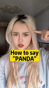 8.6K views · 1K reactions | How to say “Panda” in Chinese? Panda’s Chinese word is not simply from its English word, it actually has the meaning of “bear and cat.” Do you still think Chinese is easy? #Chineseiseasy #Learning #learnontiktok #Chinese #learn #followme | Vica Li Chinese | Facebook