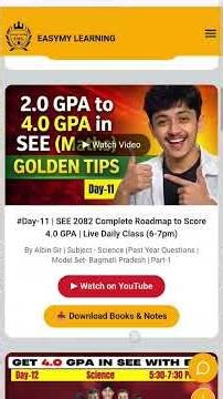 how to download notes and watch live recorded videos