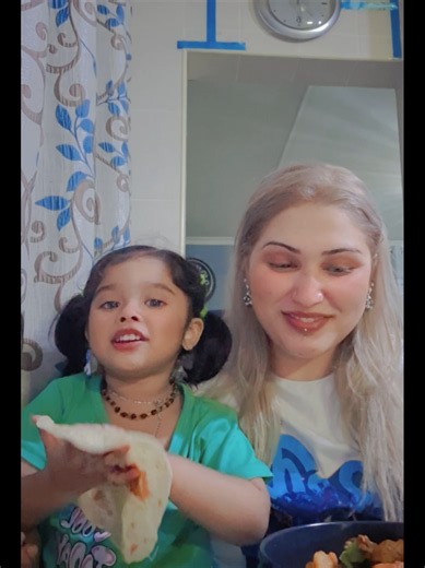 Zayna Vibing While We Eat Roti — Sweet Family Supper
