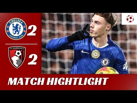Chelsea vs Bournemouth 2–2 | Dramatic Premier League Thriller | Palmer & Enzo Score