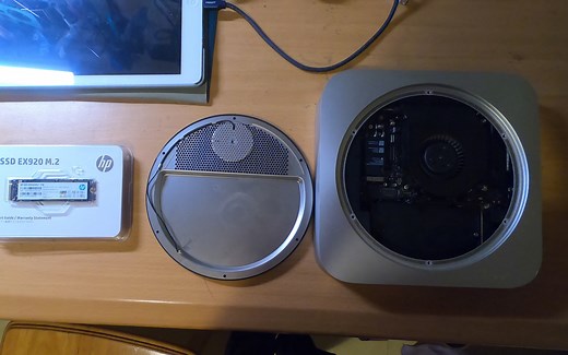 Mac mini 2014拆解和升级