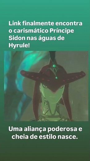 Link meets Prince Sidon! 🤝🌊 | The Legend of Zelda: Breath of the Wild