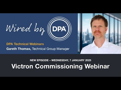 Victron Commissioning Webinar