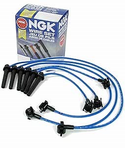 NGK Spark Plug Wire Set Compatible with Mazda MPV 2.5L V6 2000-2001
