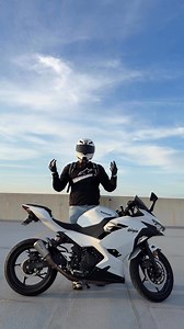 How To Not Crash A Motorcycle #ninja400 #motorcycle #sportbike #bike #biketok #beginner #fyp | Real NinjaNick