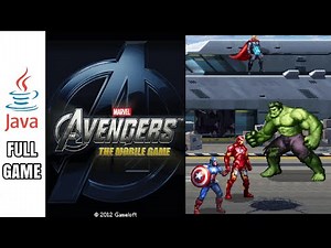 THE AVENGERS - Java Game (Full Gameplay No Commentary)