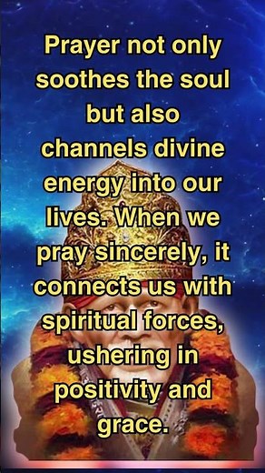 Shirdi Sai Baba Teaching: Power of Prayer