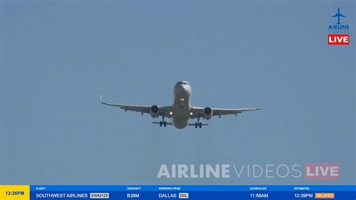 Three approaches. One landing. American Airlines flight 2050 an Airbus A321 from Dallas finally gets down on Runway 27 at SAN after two go-arounds, all seen LIVE on Airline Videos Live from San Diego on February 3rd, 2026. #airlinevideoslive #airlinevideos #airports #aviationdaily #airplanes #avgeek #aviation | AIRLINE VIDEOS